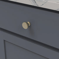 Brownstone Collection Knob 1-1/4'' diam Champagne Bronze Finish B077459-CBZ
