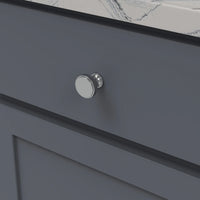 Brownstone Collection Knob 1-1/4'' diam Chrome Finish B077459-CH