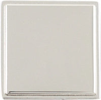 Brownstone Collection Knob 1-3/8'' Square Polished Nickel Finish B077460-14