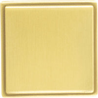 Ingot Collection Pull 1'' cc Brushed Golden Brass Finish B075529-BGB