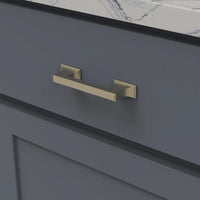 Brownstone Collection Pull 3'' & 3-3/4'' cc Champagne Bronze Finish B077461-CBZ