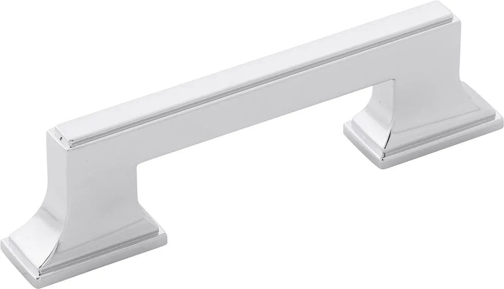 Brownstone Collection Pull 3'' & 3-3/4'' cc Chrome Finish B077461-CH
