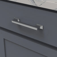 Brownstone Collection Pull 5-1/16'' cc Chrome Finish B077462-CH