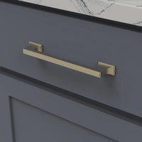 Brownstone Collection Pull 6-5/16'' cc Champagne Bronze Finish B077463-CBZ