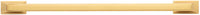 Ingot Collection Pull 3'' cc Brushed Golden Brass Finish B076041-BGB