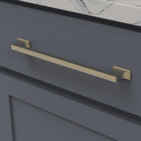 Brownstone Collection Pull 8-13/16'' cc Champagne Bronze Finish B077464-CBZ