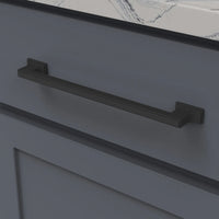 Brownstone Collection Pull 8-13/16'' cc Matte Black Finish B077464-MB