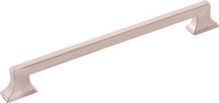Brownstone Collection Pull 8-13/16'' cc Satin Nickel Finish B077464-SN