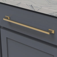 Brownstone Collection Pull 12'' cc Brushed Golden Brass Finish B077465-BGB