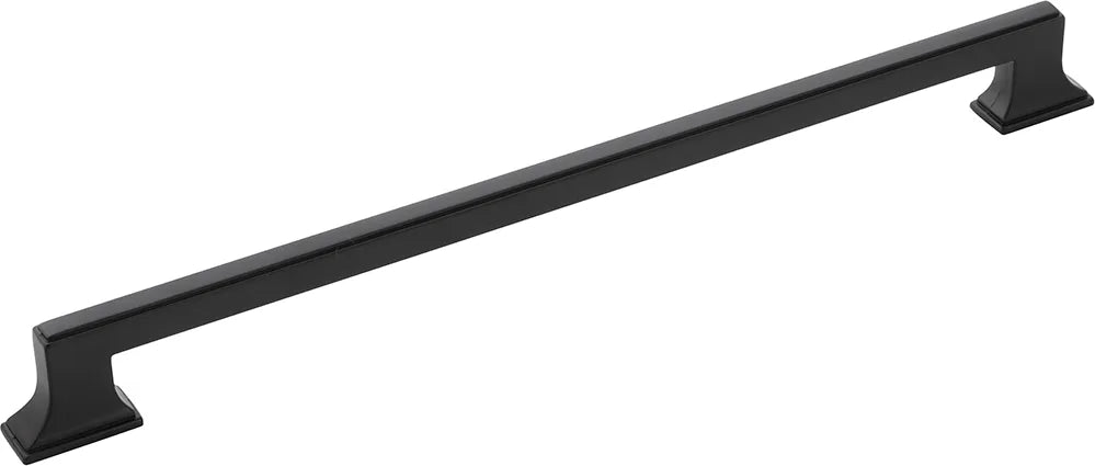 Brownstone Collection Pull 12'' cc Matte Black Finish B077465-MB