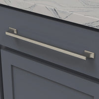 Brownstone Collection Pull 12'' cc Satin Nickel Finish B077465-SN