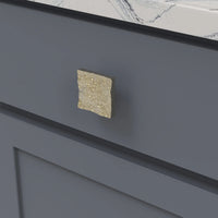 Sandrine Collection Knob 2'' Square Champagne Bronze Finish B077513-CBZ