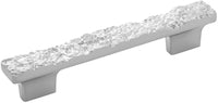 Sandrine Collection Pull 3-3/4'' & 5-1/16'' (128mm) cc Satin Nickel Finish B077514-SN