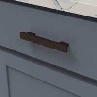Sandrine Collection Pull 3-3/4'' & 5-1/16'' (128mm) cc Vintage Bronze Finish B077514-VB