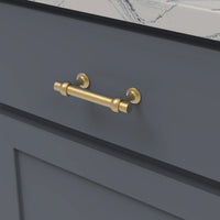 Ostia Collection Pull 3'' cc Brushed Golden Brass Finish B077522-BGB
