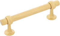 Ostia Collection Pull 3-3/4'' cc Brushed Golden Brass Finish B077523-BGB