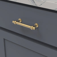 Ostia Collection Pull 3-3/4'' cc Brushed Golden Brass Finish B077523-BGB