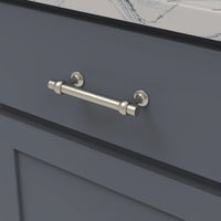 Ostia Collection Pull 3-3/4'' cc Satin Nickel Finish B077523-SN