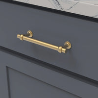 Ostia Collection Pull 5-1/16'' cc Brushed Golden Brass Finish B077524-BGB