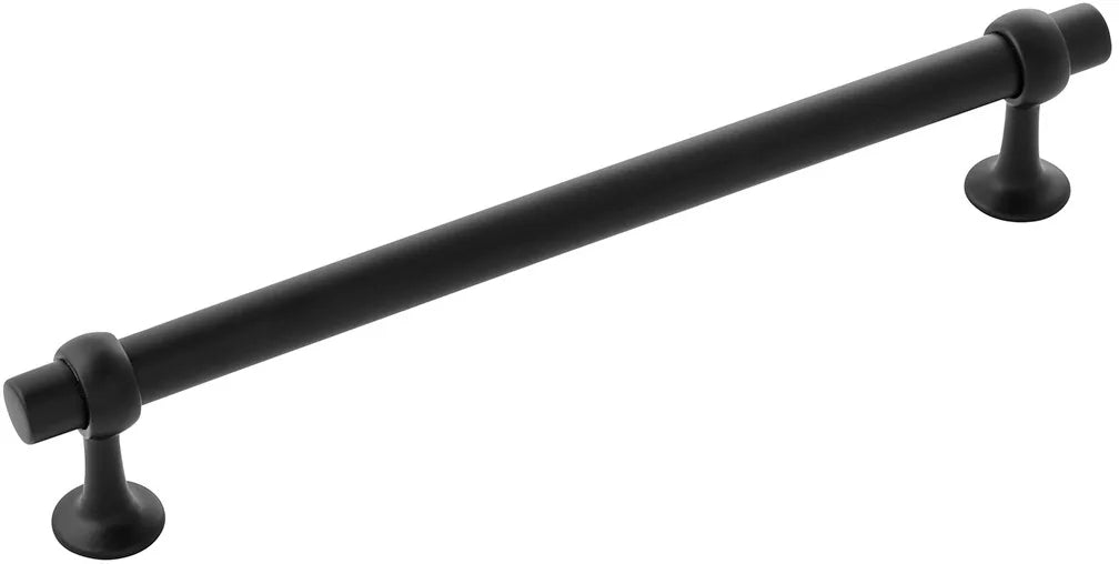Ostia Collection Pull 7-9/16'' cc Matte Black Finish B077525-MB