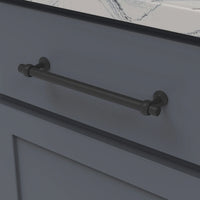 Ostia Collection Pull 7-9/16'' cc Matte Black Finish B077525-MB