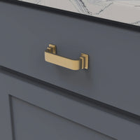 Brighton Collection Pull 3'' cc Brushed Golden Brass Finish B077892BGB