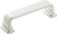 Brighton Collection Pull 3-3/4'' cc Satin Nickel Finish B077893SN