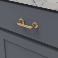 Urbane Collection Pull 3'' cc Brushed Golden Brass Finish B077946BGB