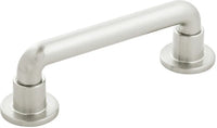Urbane Collection Pull 3-3/4'' cc Satin Nickel Finish B077947SN
