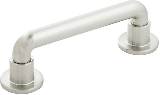 Urbane Collection Pull 3-3/4'' cc Satin Nickel Finish B077947SN