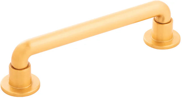 Urbane Collection Pull 5-1/16'' cc Brushed Golden Brass Finish B077948BGB