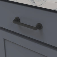 Urbane Collection Pull 5-1/16'' cc Matte Black Finish B077948MB
