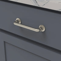 Urbane Collection Pull 5-1/16'' cc Satin Nickel Finish B077948SN