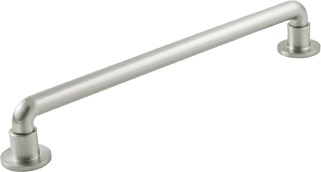 Urbane Collection Pull 8-13/16'' cc Satin Nickel Finish B077951SN
