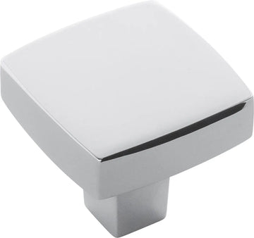 Coventry Collection Knob 1-1/4'' Square Chrome Finish B077986CH