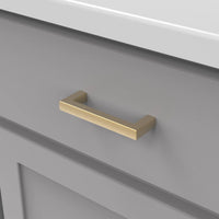 Coventry Collection Pull 3-3/4'' cc Brushed Golden Brass Finish B077988BGB