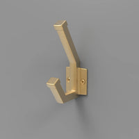 Coventry Collection Hook 1'' cc Brushed Golden Brass Finish B077994BGB
