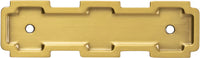 Ostia Collection Pull 7-9/16'' cc Matte Black and Brushed Golden Brass Finish B077525-MBBGB