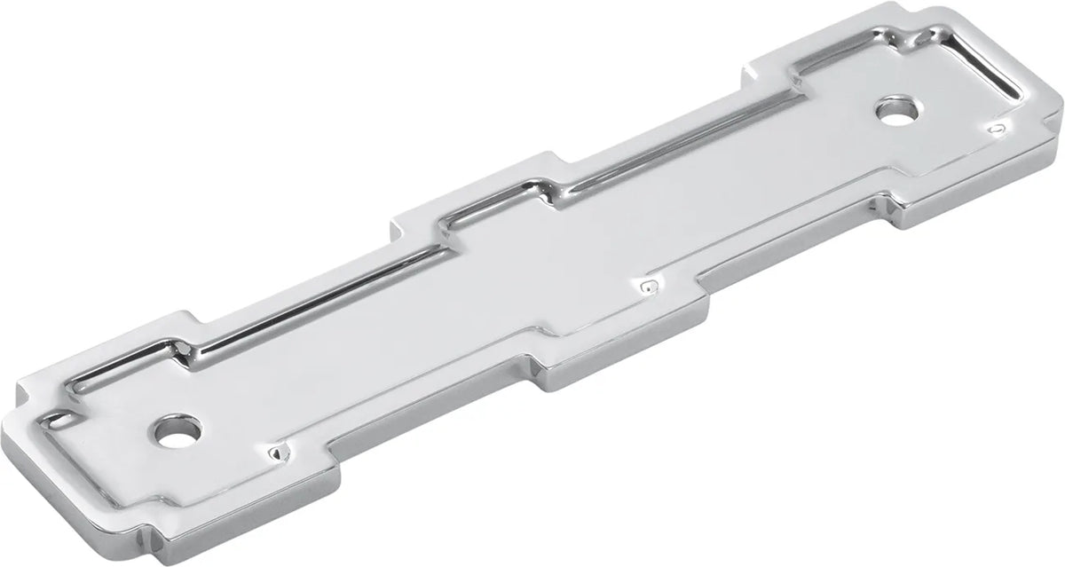 Coventry Collection Pull Backplate 3-3/4'' cc Chrome Finish B077997CH