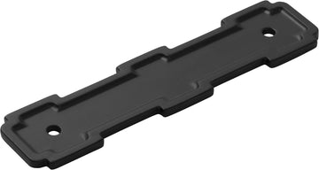 Coventry Collection Pull Backplate 3-3/4'' cc Matte Black Finish B077997MB