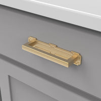 Coventry Collection Pull Backplate 5-1/16'' cc Brushed Golden Brass Finish B077998BGB