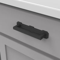 Coventry Collection Pull Backplate 5-1/16'' cc Matte Black Finish B077998MB