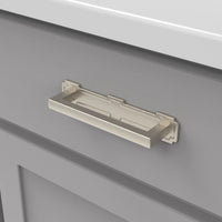 Coventry Collection Pull Backplate 5-1/16'' cc Satin Nickel Finish B077998SN