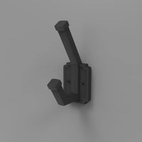Coventry Collection Hook Backplate 1'' cc Matte Black Finish B078002MB