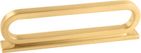 Corsa Collection Pull 3'' & 3-3/4'' cc Brushed Golden Brass Finish B078785BGB