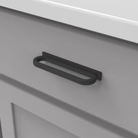Corsa Collection Pull 3'' & 3-3/4'' cc Matte Black Finish B078785MB