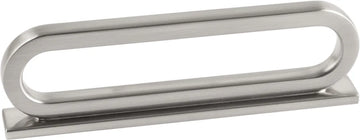 Corsa Collection Pull 3'' & 3-3/4'' cc Satin Nickel Finish B078785SN