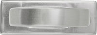 Pebble Collection Pull 6-5/16'' & 7-9/16'' (192mm) cc Matte Black Finish B079715-MB