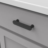 Anders Collection Pull 3-3/4'' cc Matte Black Finish B078789MB