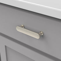 Anders Collection Pull 3-3/4'' cc Satin Nickel Finish B078789SN